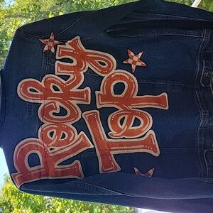 Handpainted University of Tennessee Jean Jacket